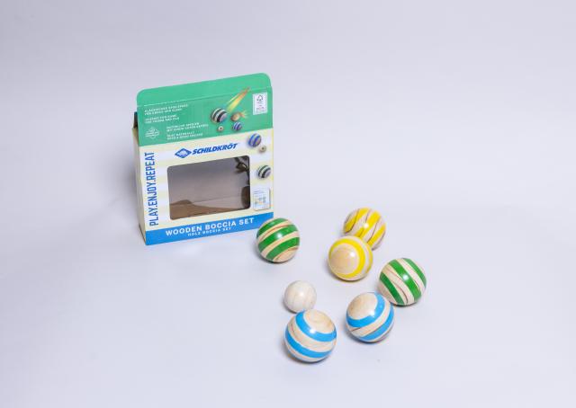 Boccia Holzkugeln